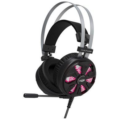 HEADSET GAMING ESTEREO 7.1 VULTURE PRETO PH-G710BK USB C3 TECH